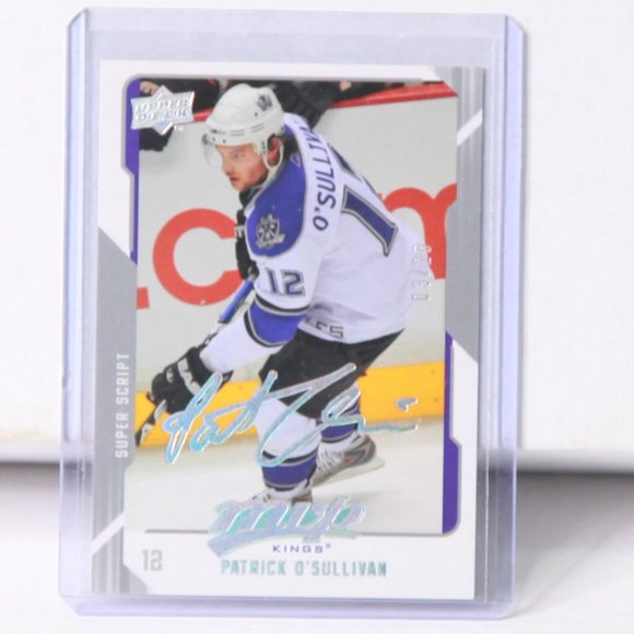 Patrick O'Sullivan 2008-09 MVP Upper Deck Super Script Hockey Card 03/25 Kings - Picture 1 of 2